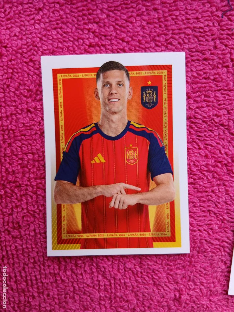 Cromos de f&uacute;tbol: espa&ntilde;a 2026 47 dani olmo selecci&oacute;n espa&ntilde;ola panini carrefour family (A)