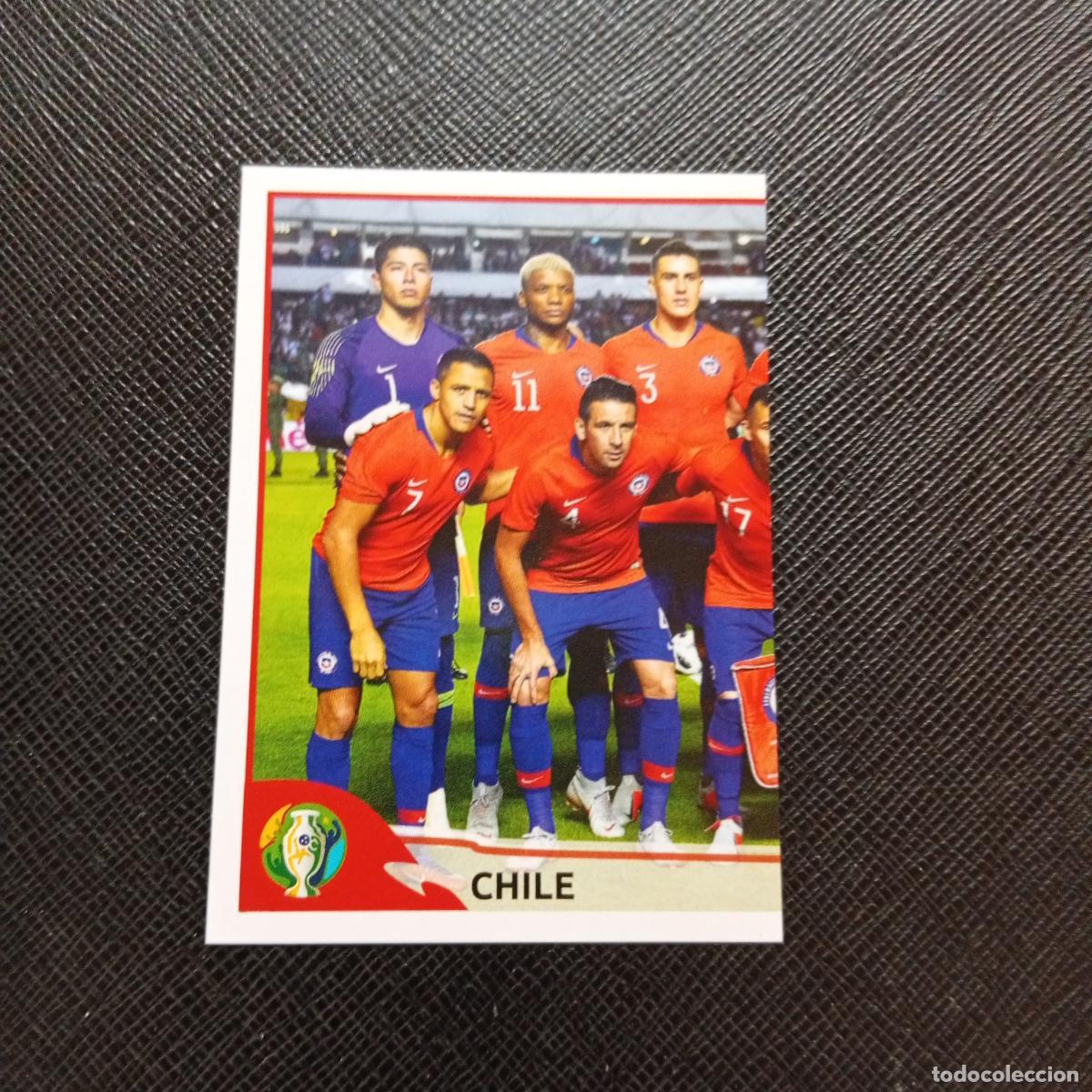 Cromos de Futebol: 306 ALINEACION CHILE PANINI COPA AMERICA BRASIL 2019 CROMO FUTBOL 19 - SIN PEGAR