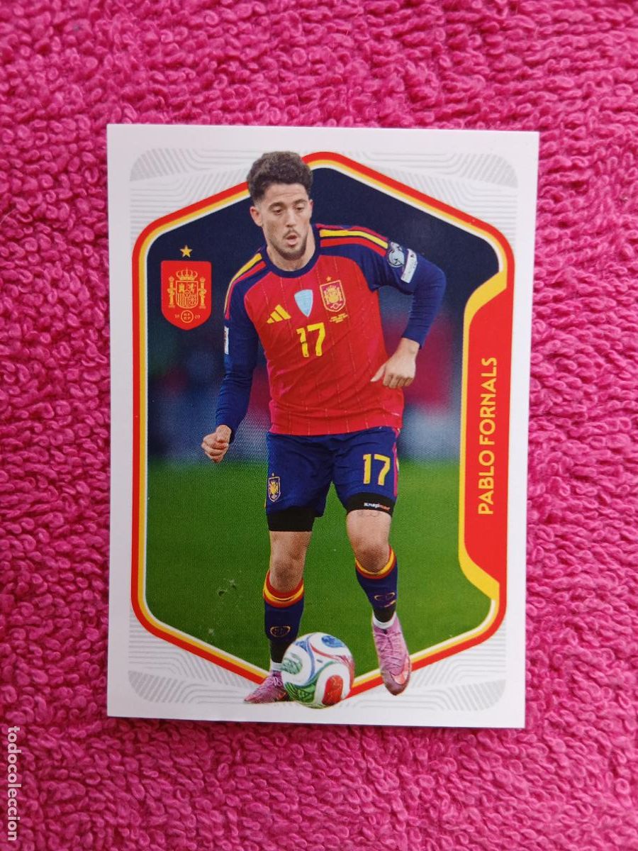 Cromos de Futebol: espa&ntilde;a 2026 45 pablo fornals selecci&oacute;n espa&ntilde;ola panini carrefour family (A)