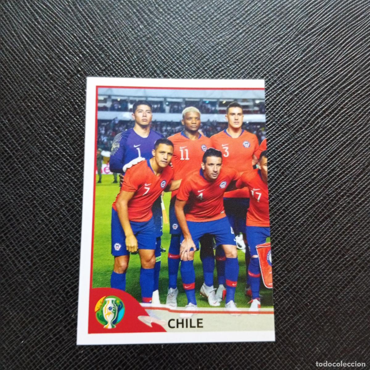 Cromos de f&uacute;tbol: 306 ALINEACION CHILE PANINI COPA AMERICA BRASIL 2019 CROMO FUTBOL 19 - SIN PEGAR