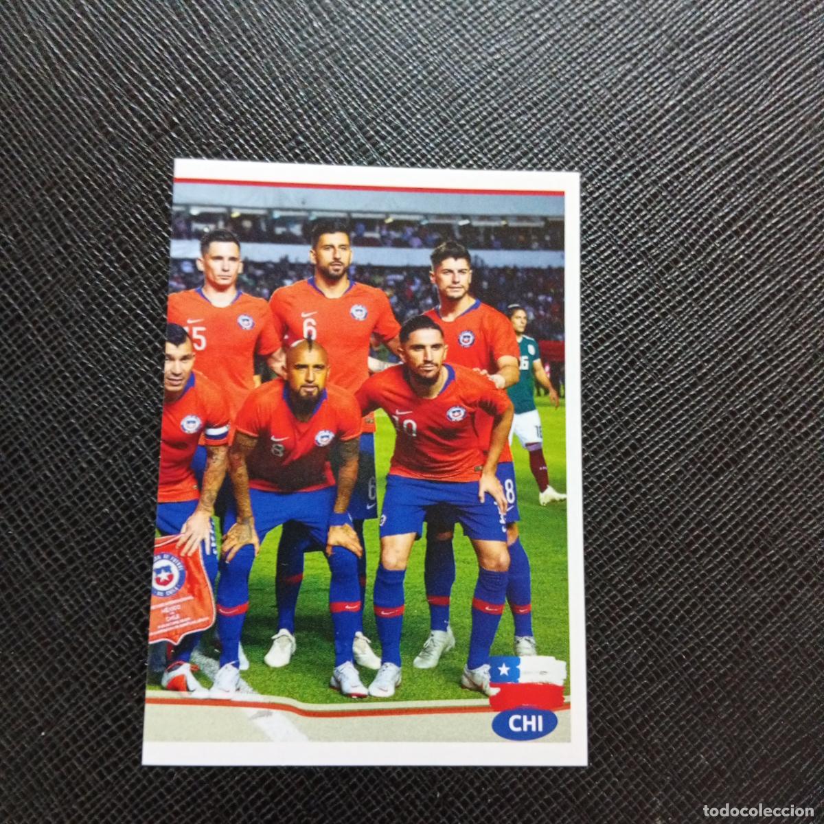 Cromos de f&uacute;tbol: 307 ALINEACION CHILE PANINI COPA AMERICA BRASIL 2019 CROMO FUTBOL 19 - SIN PEGAR