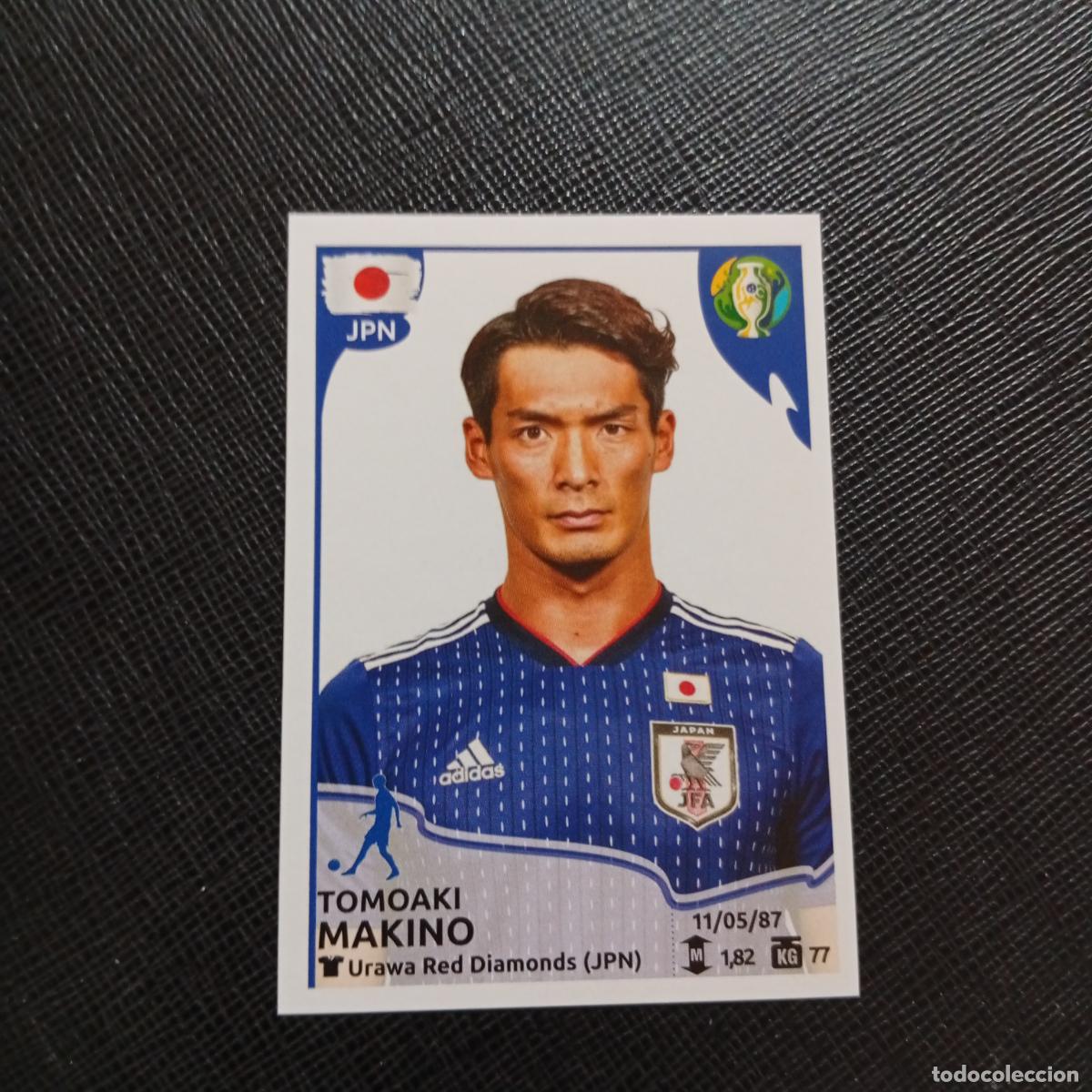 Cromos de f&uacute;tbol: 290 MAKINO JAPON PANINI COPA AMERICA BRASIL 2019 CROMO FUTBOL 19 - SIN PEGAR