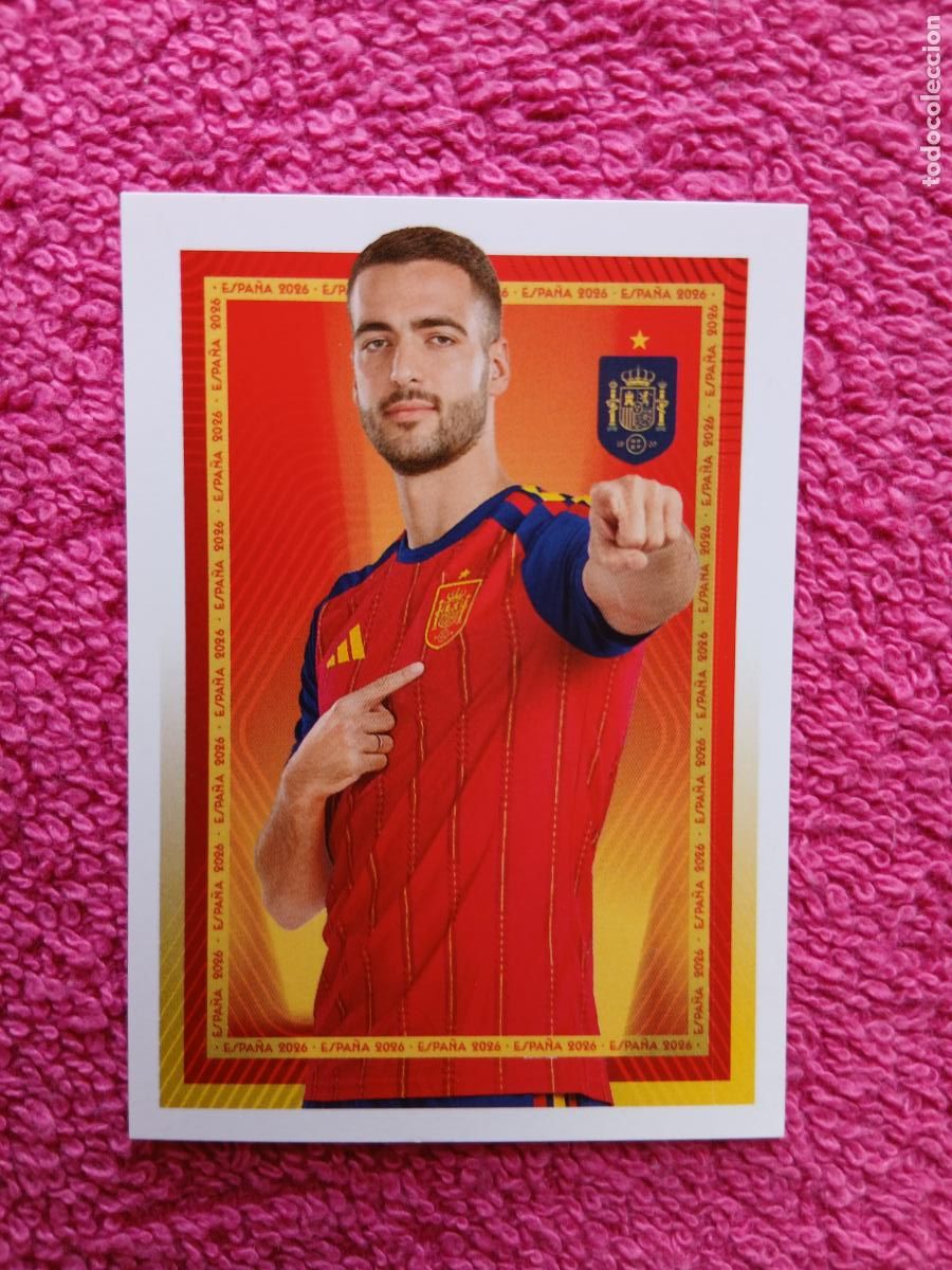 Cromos de f&uacute;tbol: espa&ntilde;a 2026 41 mikel merino selecci&oacute;n espa&ntilde;ola panini carrefour family (A)