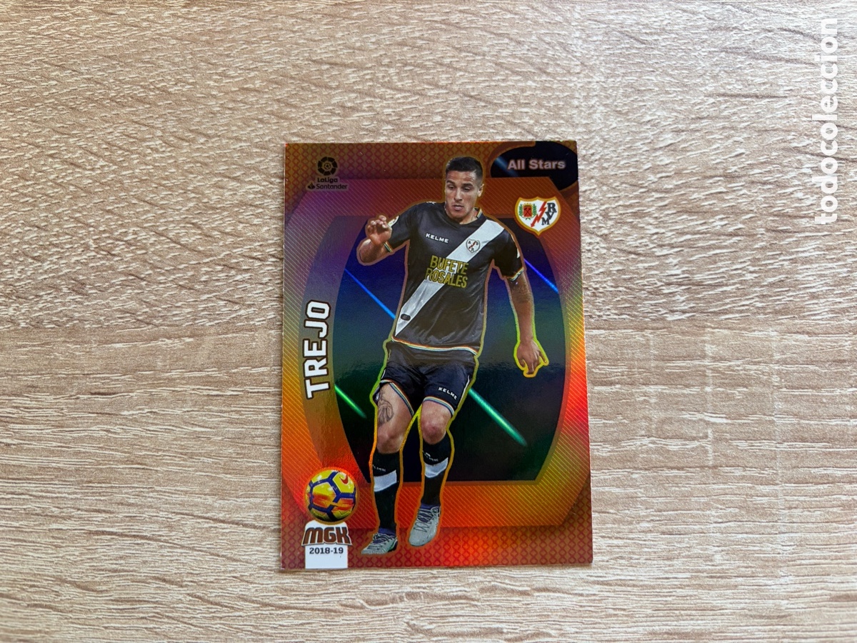 Fu&szlig;ball-Sticker: 405 TREJO ALL STARS BRONCE MEGACRACKS MGK 2018 2019 18 19 RAYO VALLECANO