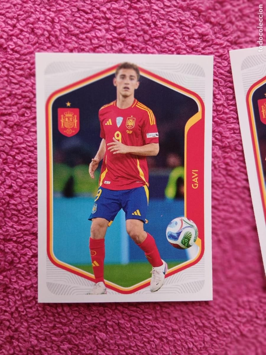 Fu&szlig;ball-Sticker: espa&ntilde;a 2026 40 gavi selecci&oacute;n espa&ntilde;ola panini carrefour family (A)