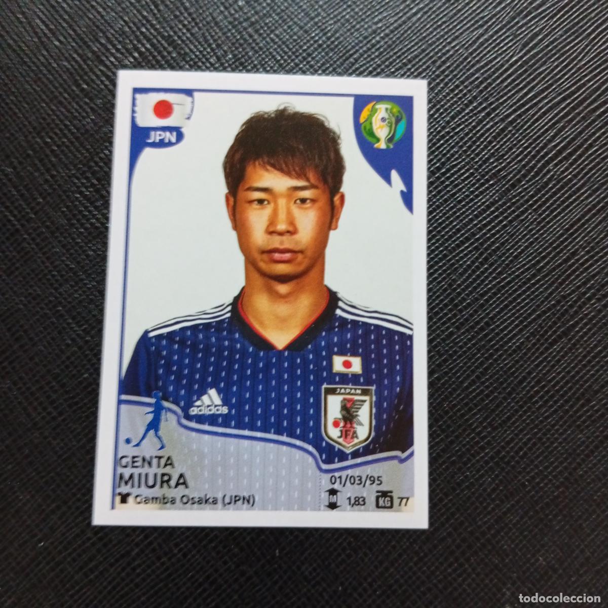 Fu&szlig;ball-Sticker: 293 MIURA JAPON PANINI COPA AMERICA BRASIL 2019 CROMO FUTBOL 19 - SIN PEGAR