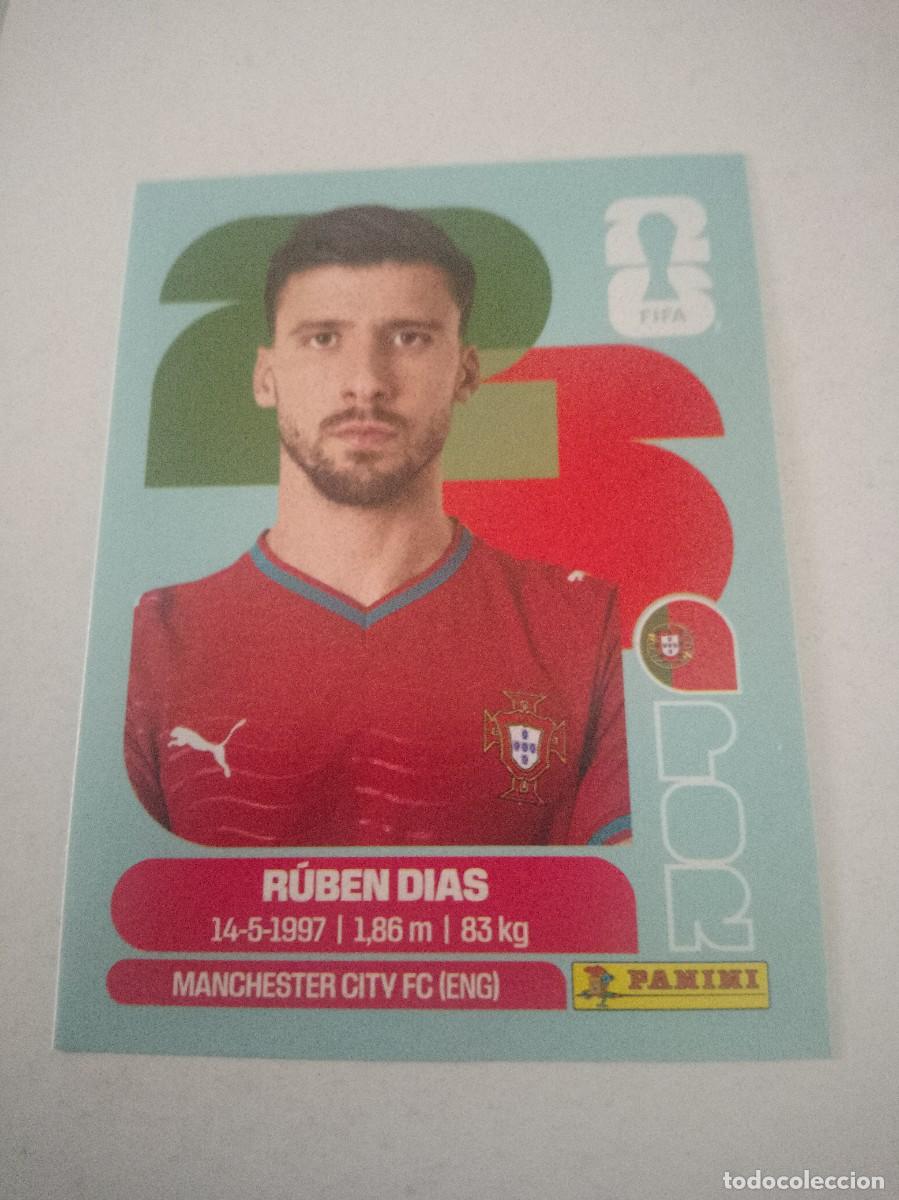 Cromos de f&uacute;tbol: RUBEN DIAS PORTUGAL POR 4 MUNDIAL FIFA WORLD CUP 2026 26 PANINI STICKERS NUEVO