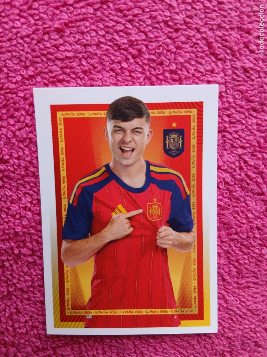 Cromos de f&uacute;tbol: espa&ntilde;a 2026 37 pedri selecci&oacute;n espa&ntilde;ola panini carrefour family (A)