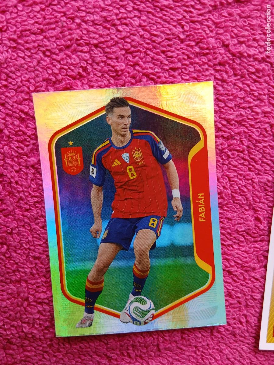 Cromos de Futebol: espa&ntilde;a 2026 36 fabian selecci&oacute;n espa&ntilde;ola panini carrefour family (A)