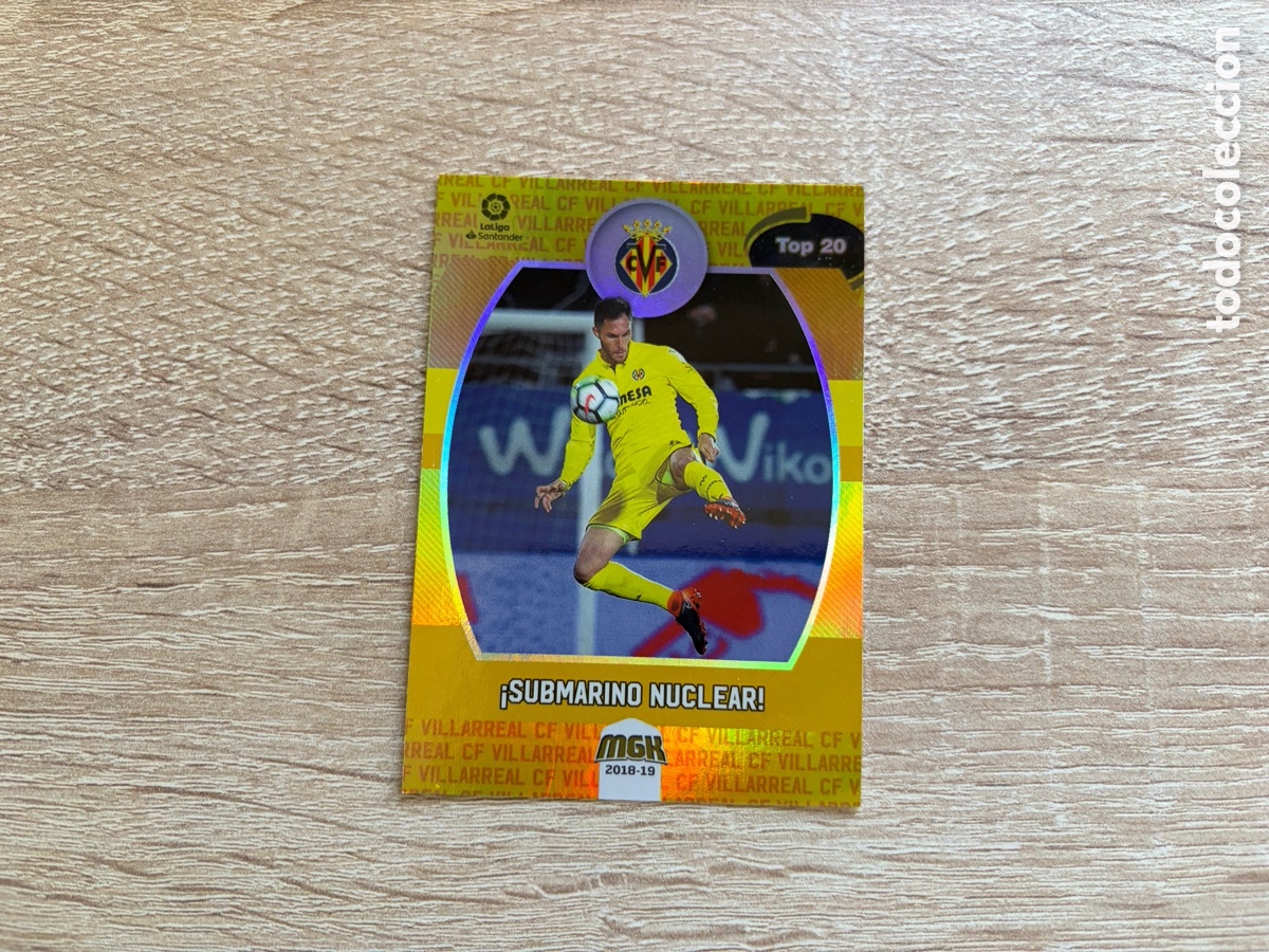 Cromos de Futebol: 536 TOP 20 MEGACRACKS MGK 2018 2019 18 19 VILLARREAL CF