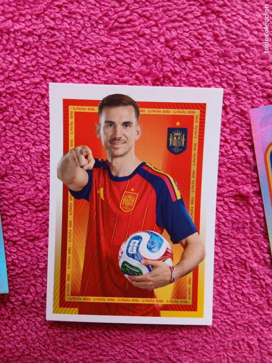 Cromos de Futebol: espa&ntilde;a 2026 35 fabian selecci&oacute;n espa&ntilde;ola panini carrefour family (A)
