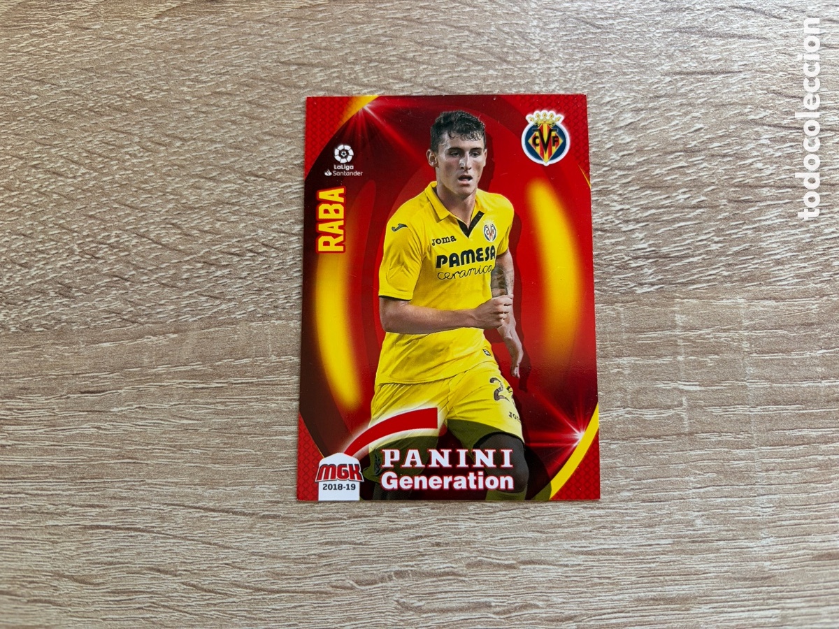 Cromos de Futebol: 537 RABA PANINI GENERATION MEGACRACKS MGK 2018 2019 18 19 VILLARREAL CF