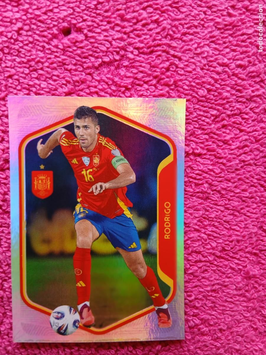 Cromos de f&uacute;tbol: espa&ntilde;a 2026 32 rodrigo selecci&oacute;n espa&ntilde;ola panini carrefour family (A)