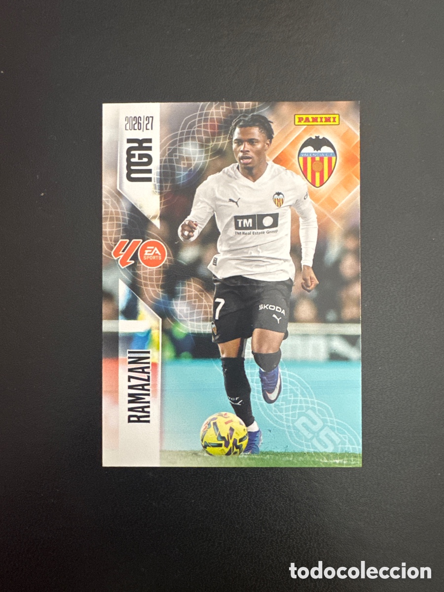 Cromos de f&uacute;tbol: RANAZANI VALENCIA NUMERO 357 MEGACRACKS 2026 2027