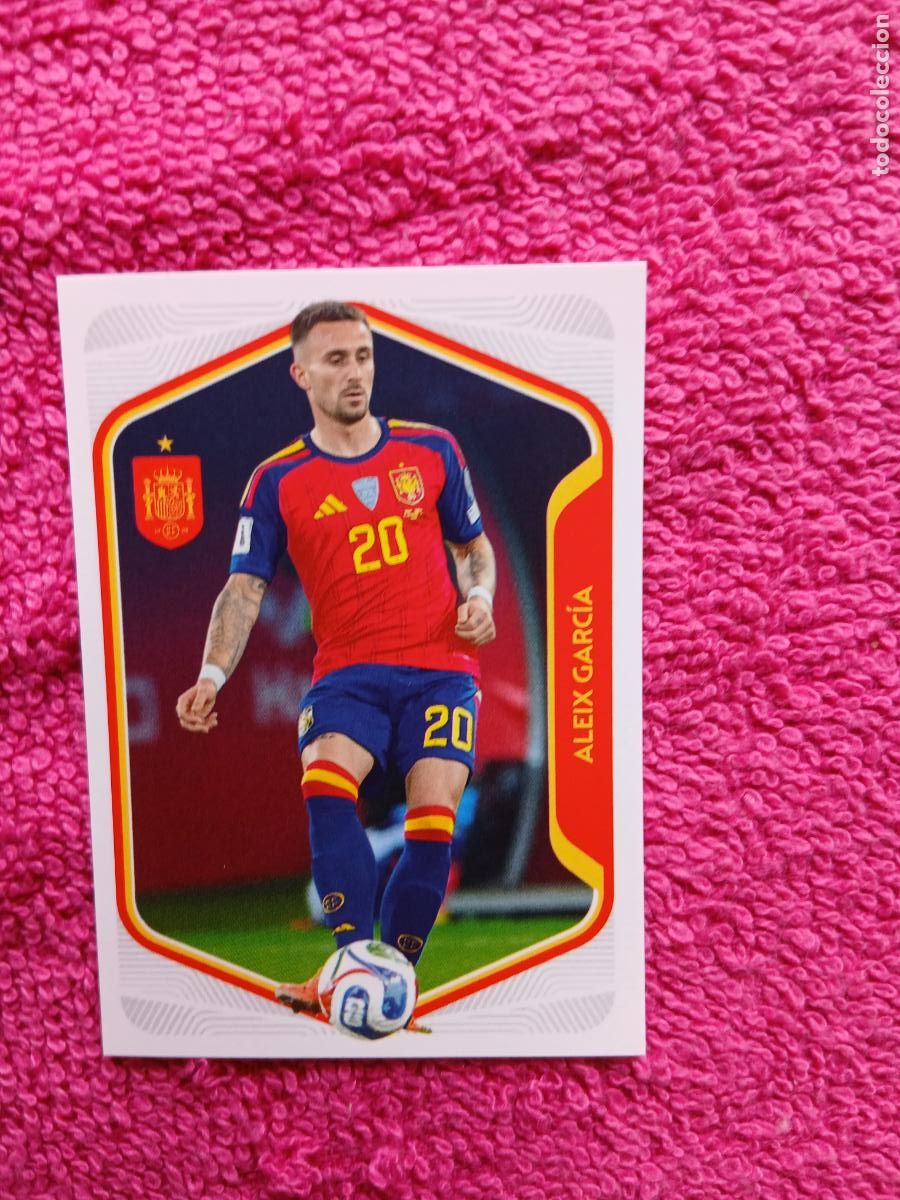 Cromos de f&uacute;tbol: espa&ntilde;a 2026 30 aleix garc&iacute;a selecci&oacute;n espa&ntilde;ola panini carrefour family (A)