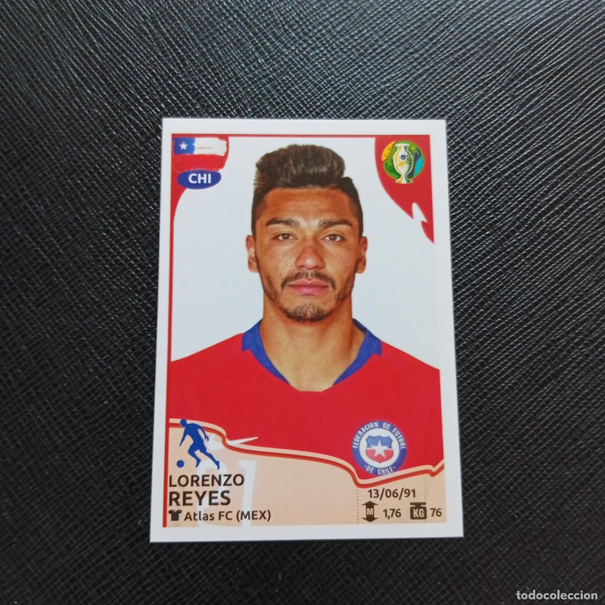 Cromos de f&uacute;tbol: 319 REYES CHILE PANINI COPA AMERICA BRASIL 2019 CROMO FUTBOL 19 - SIN PEGAR B