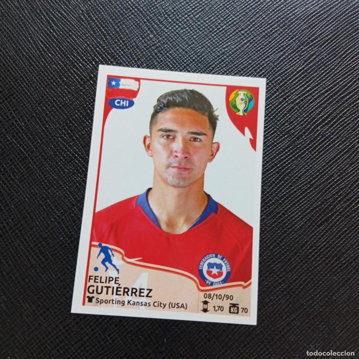 Cromos de f&uacute;tbol: 320 GUTIERREZ CHILE PANINI COPA AMERICA BRASIL 2019 CROMO FUTBOL 19 - SIN PEGAR