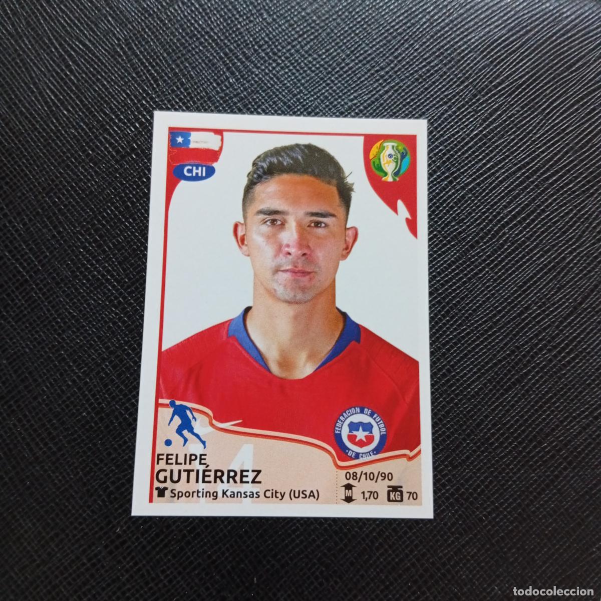 Cromos de f&uacute;tbol: 320 GUTIERREZ CHILE PANINI COPA AMERICA BRASIL 2019 CROMO FUTBOL 19 - SIN PEGAR