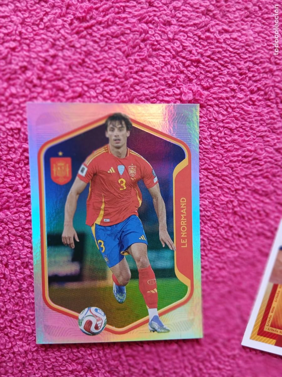 Cromos de f&uacute;tbol: espa&ntilde;a 2026 26 le normand selecci&oacute;n espa&ntilde;ola panini carrefour family (A)