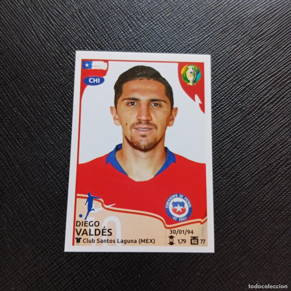 Cromos de f&uacute;tbol: 326 VALDES CHILE PANINI COPA AMERICA BRASIL 2019 CROMO FUTBOL 19 - SIN PEGAR