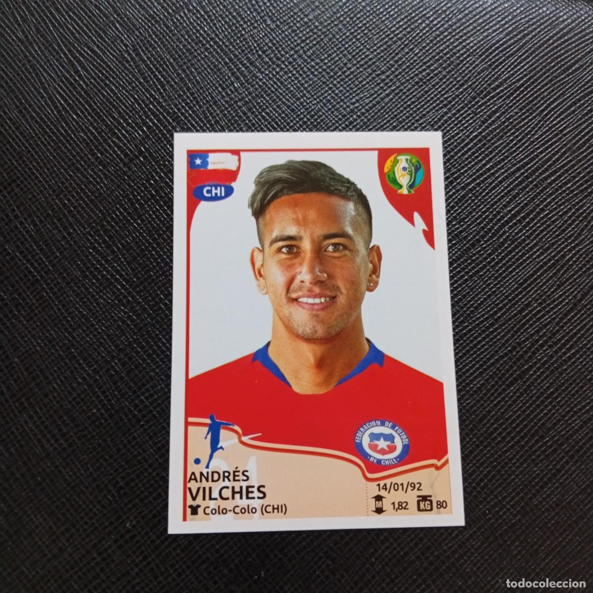 Cromos de f&uacute;tbol: 327 VILCHES CHILE PANINI COPA AMERICA BRASIL 2019 CROMO FUTBOL 19 - SIN PEGAR