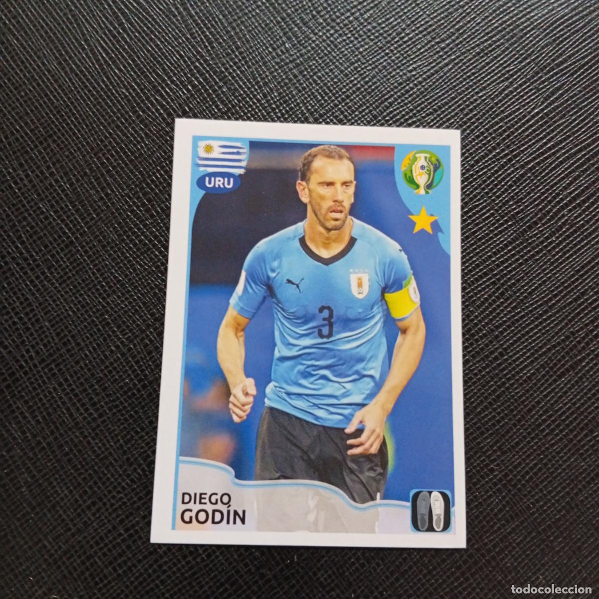 Cromos de f&uacute;tbol: 329 GODIN URUGUAY PANINI COPA AMERICA BRASIL 2019 CROMO FUTBOL 19 - SIN PEGAR