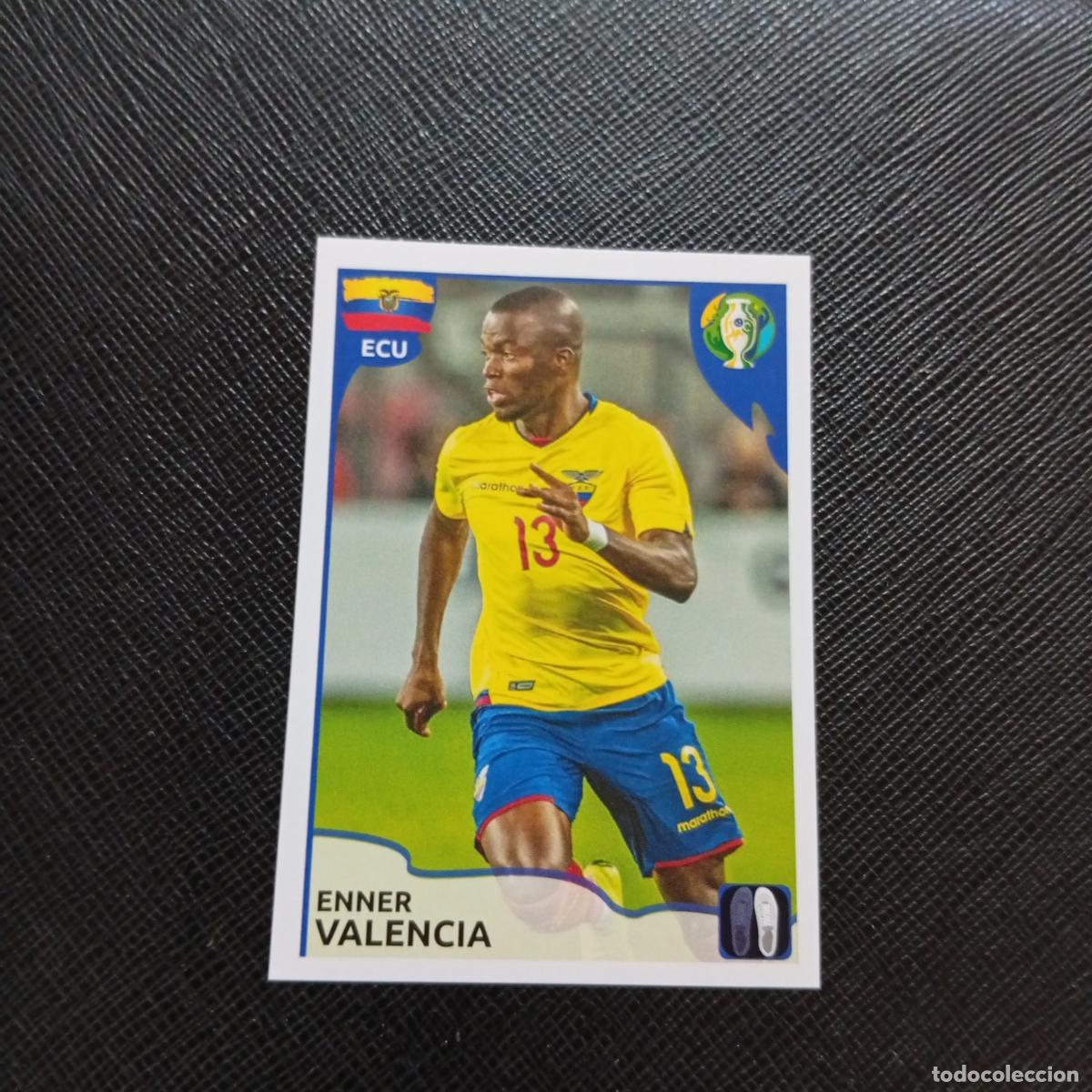 Cromos de f&uacute;tbol: 337 ENNER VALENCIA ECUADOR PANINI COPA AMERICA BRASIL 2019 CROMO FUTBOL 19 - SIN PEGAR
