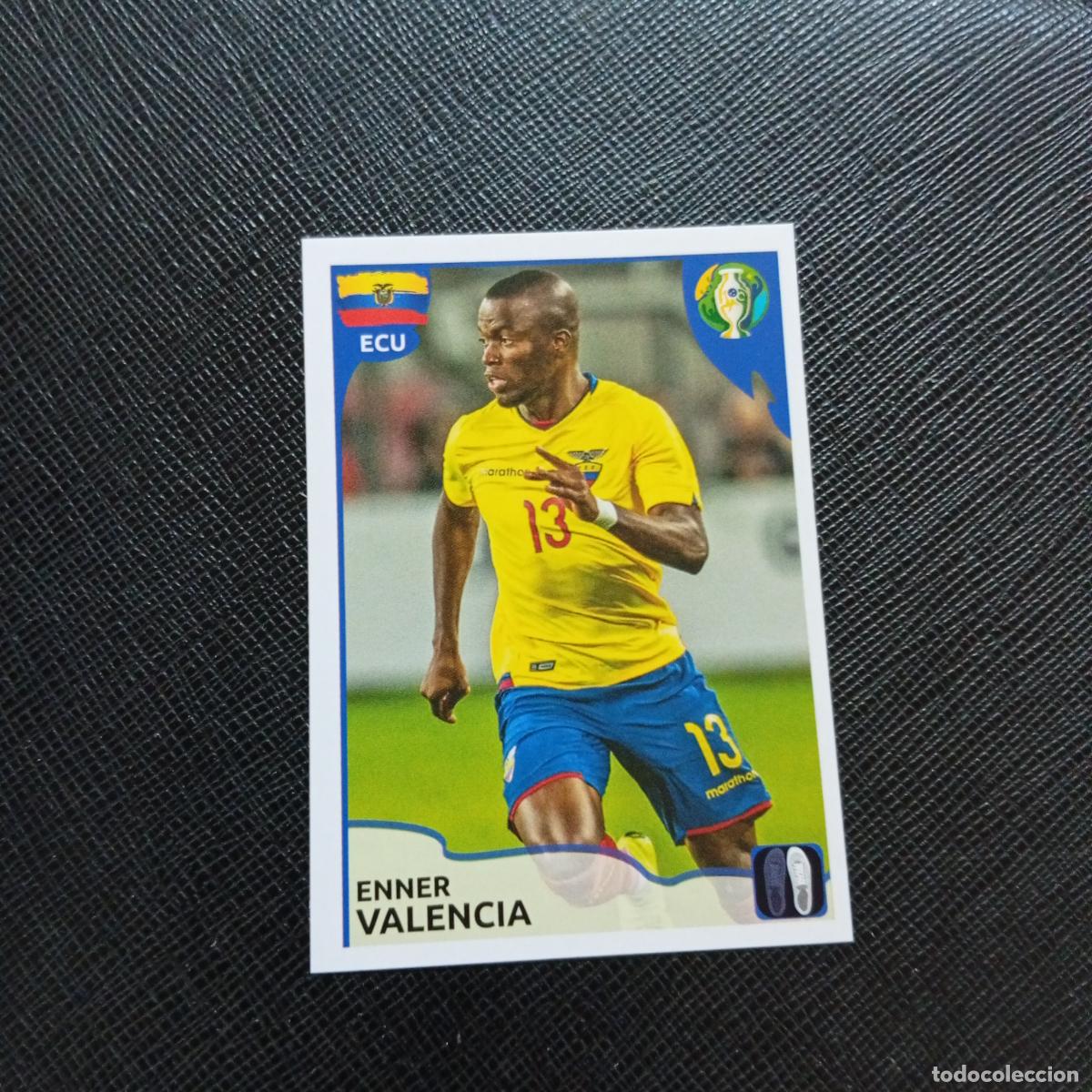 Cromos de f&uacute;tbol: 337 ENNER VALENCIA ECUADOR PANINI COPA AMERICA BRASIL 2019 CROMO FUTBOL 19 - SIN PEGAR B