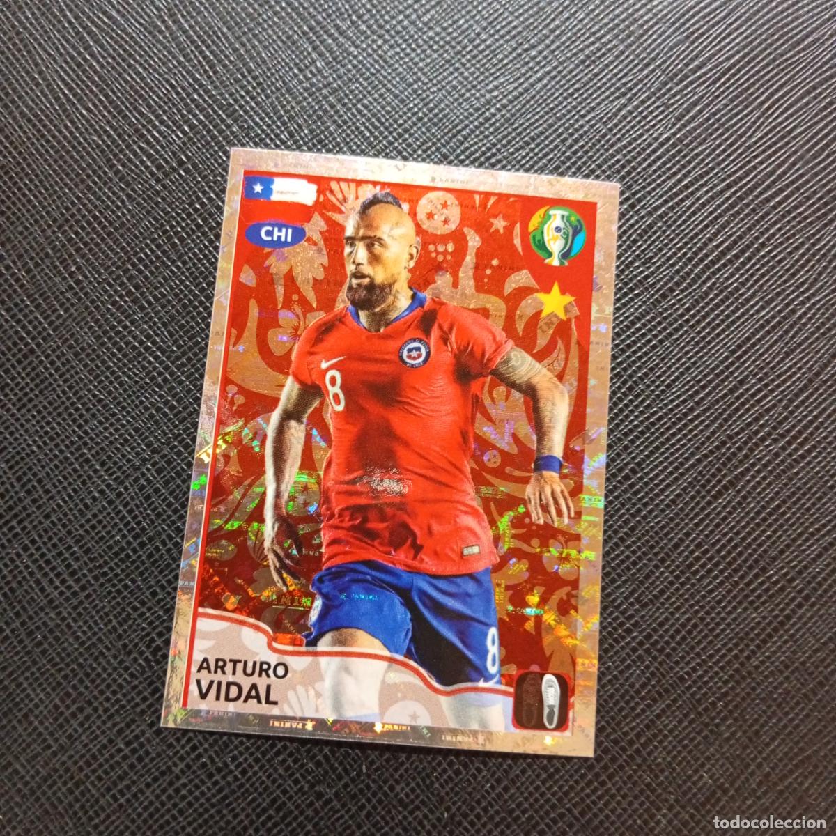 Cromos de f&uacute;tbol: 343 VIDAL CHILE PANINI COPA AMERICA BRASIL 2019 CROMO FUTBOL 19 - SIN PEGAR