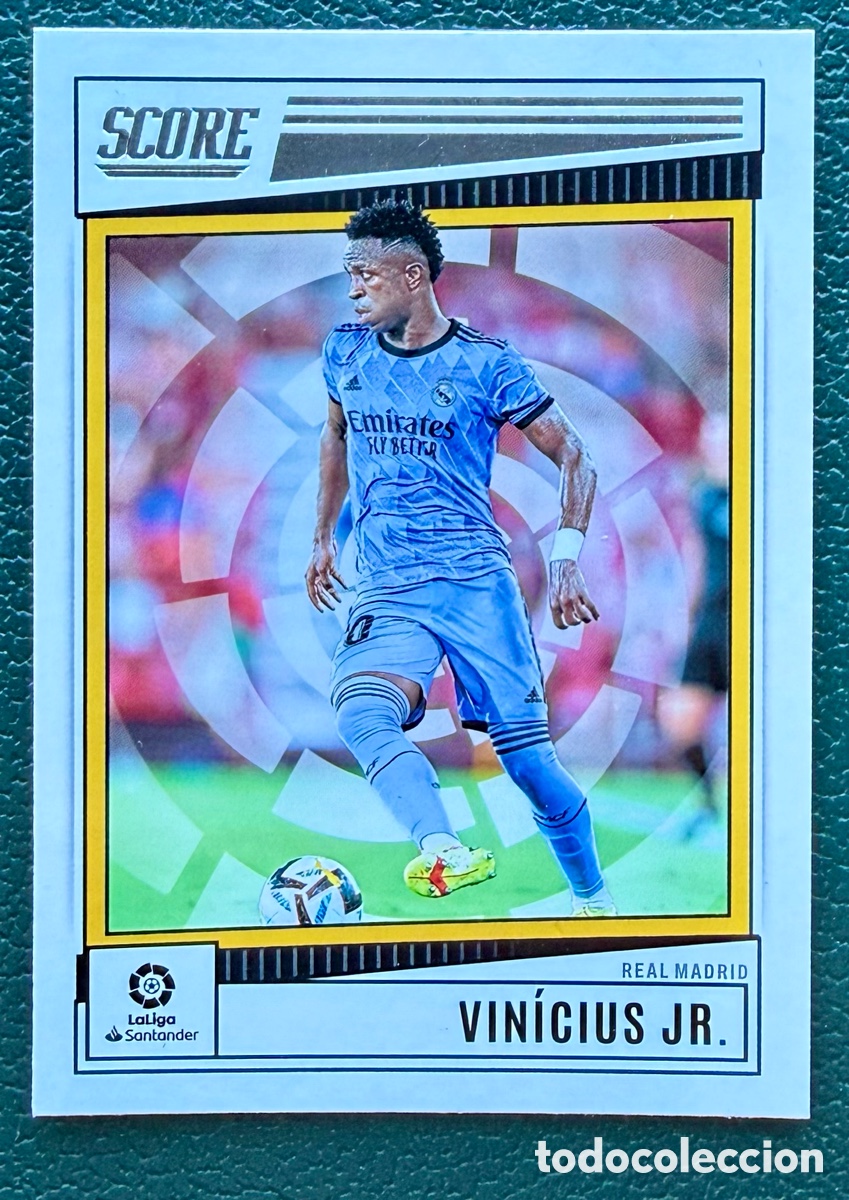 Cromos de f&uacute;tbol: 150 VINICIUS JR REAL MADRID SCORE LA LIGA 2022 2023 PANINI 22 23