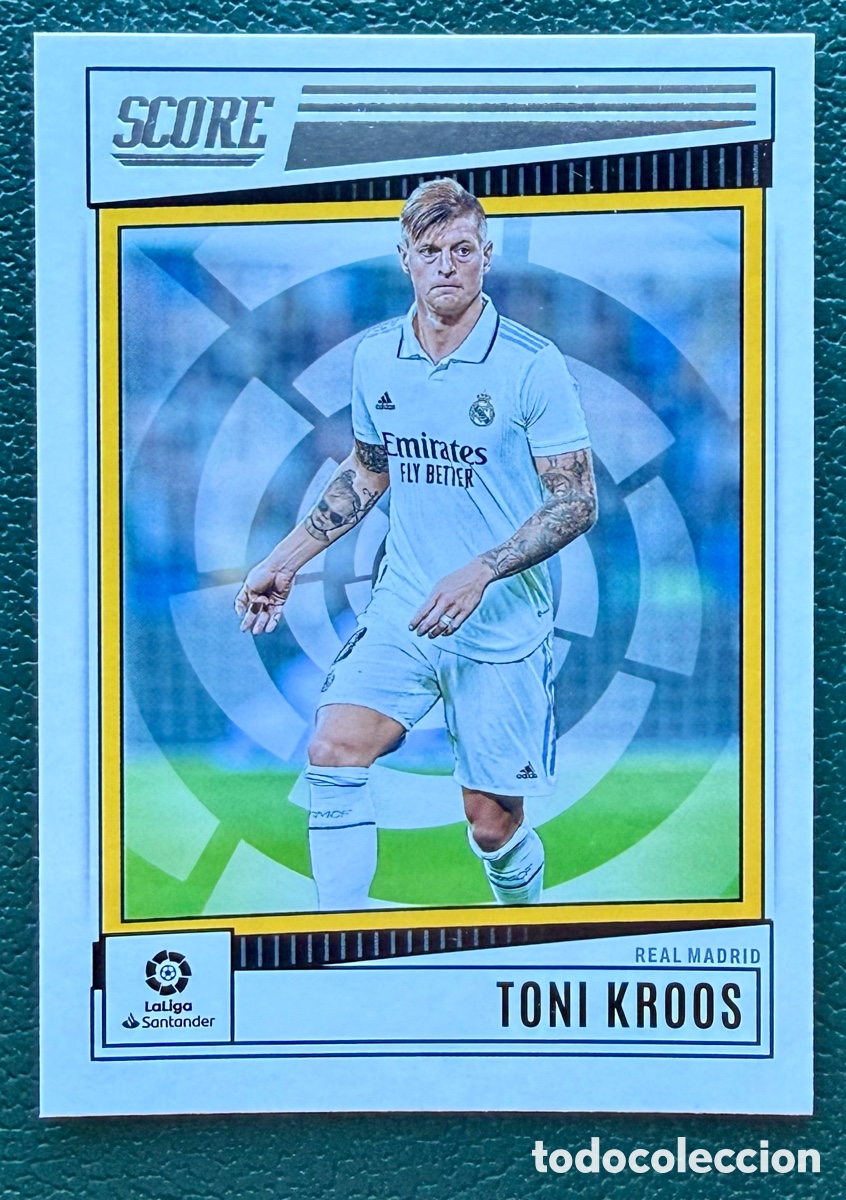 Cromos de f&uacute;tbol: 149 TONI KROOS REAL MADRID SCORE LA LIGA 2022 2023 PANINI 22 23