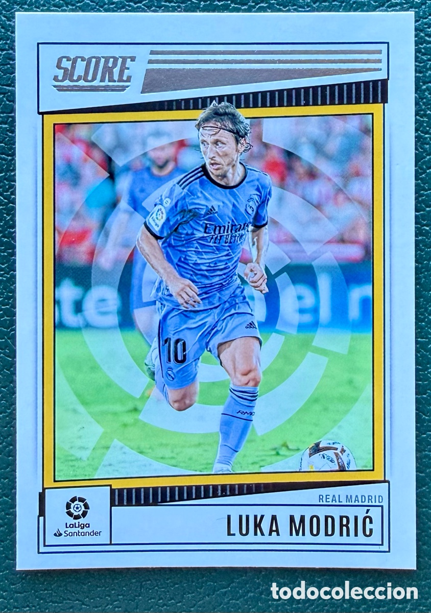 Cromos de f&uacute;tbol: 148 LUKA MODRIC REAL MADRID SCORE LA LIGA 2022 2023 PANINI 22 23