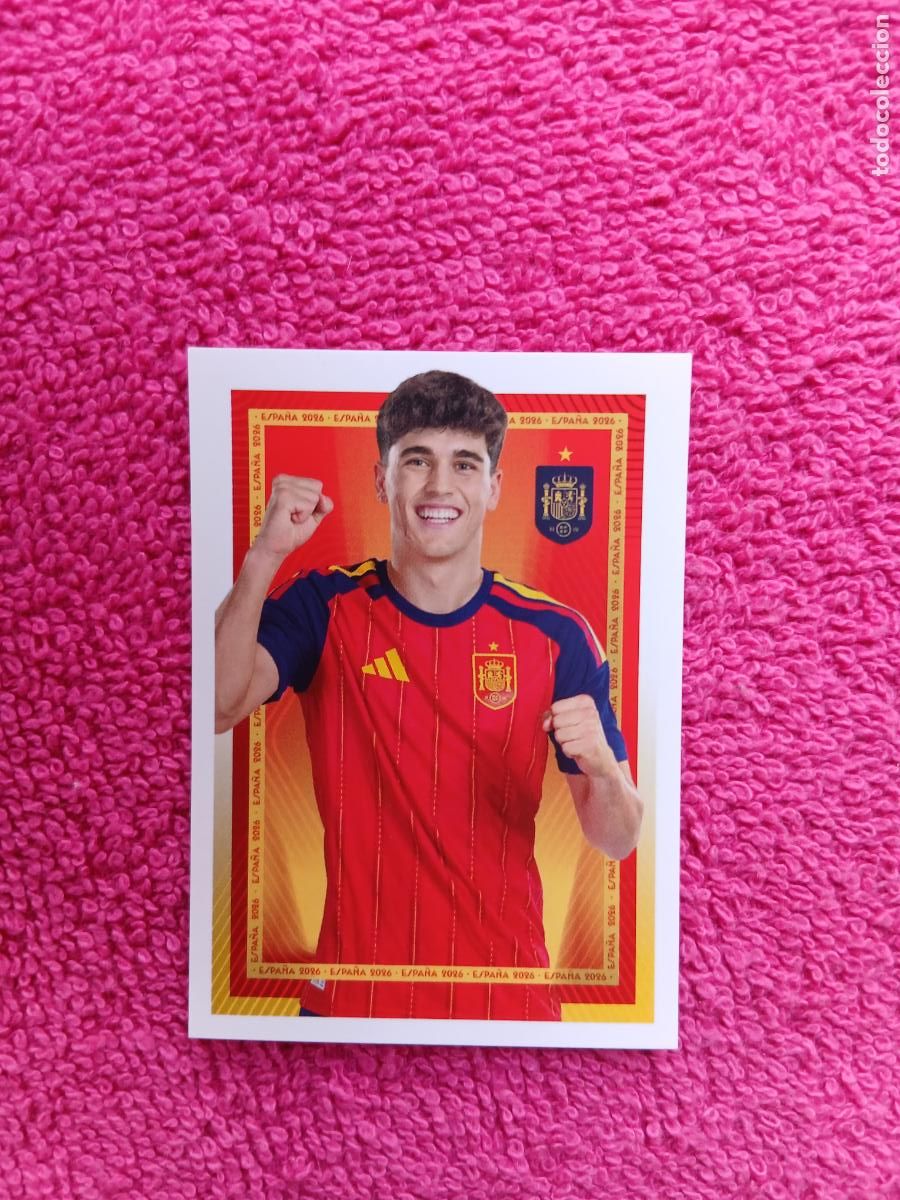 Cromos de f&uacute;tbol: espa&ntilde;a 2026 23 cubars&iacute; selecci&oacute;n espa&ntilde;ola panini carrefour family (A)