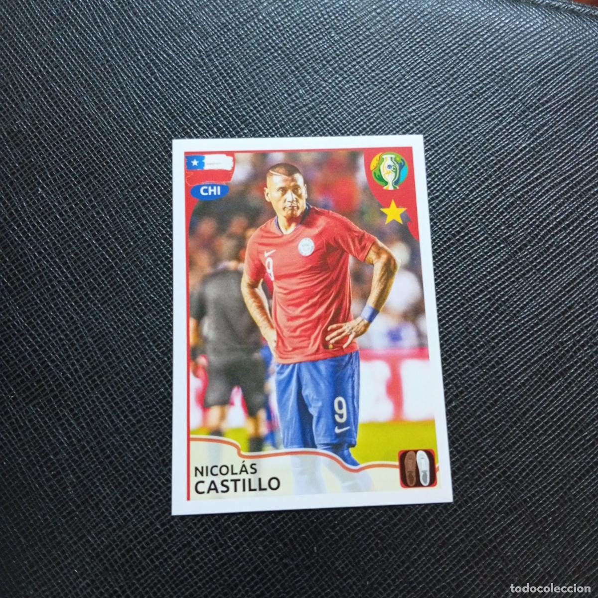 Cromos de f&uacute;tbol: 345 CASTILLO CHILE PANINI COPA AMERICA BRASIL 2019 CROMO FUTBOL 19 - SIN PEGAR B