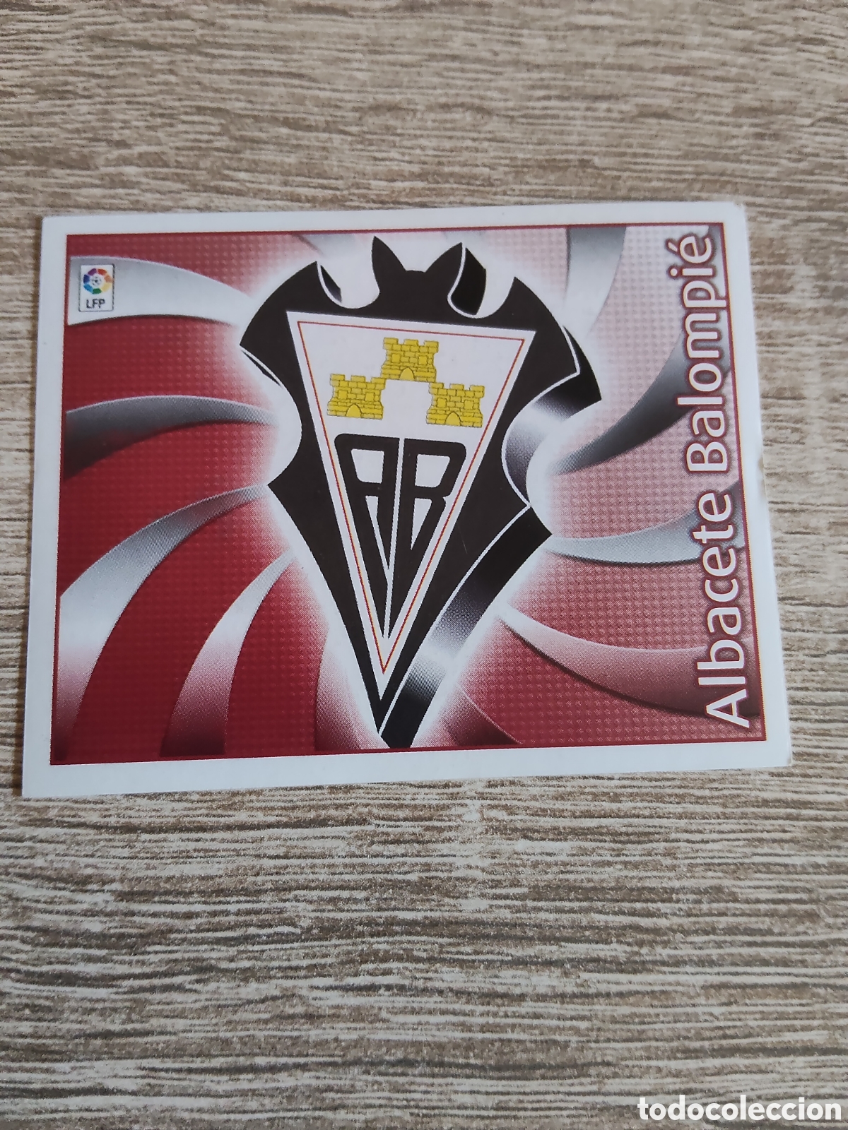 Cromos de f&uacute;tbol: Escudo Albacete liga 2004 2005 04 05 ediciones este