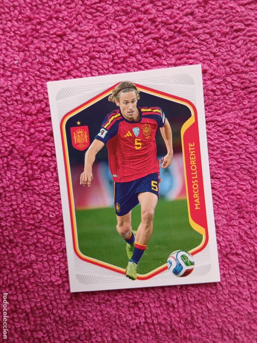 Cromos de f&uacute;tbol: espa&ntilde;a 2026 17 marcos llorente selecci&oacute;n espa&ntilde;ola panini carrefour family mundial de futbol (A)