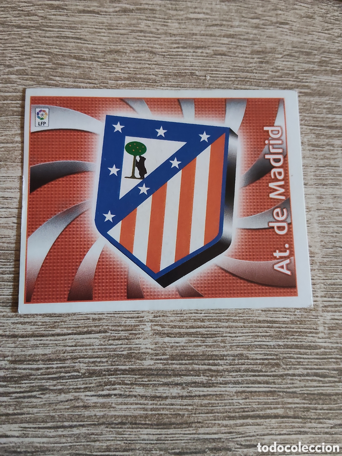 Cromos de f&uacute;tbol: Escudo Atl&eacute;tico de Madrid liga 2004 2005 04 05 ediciones este