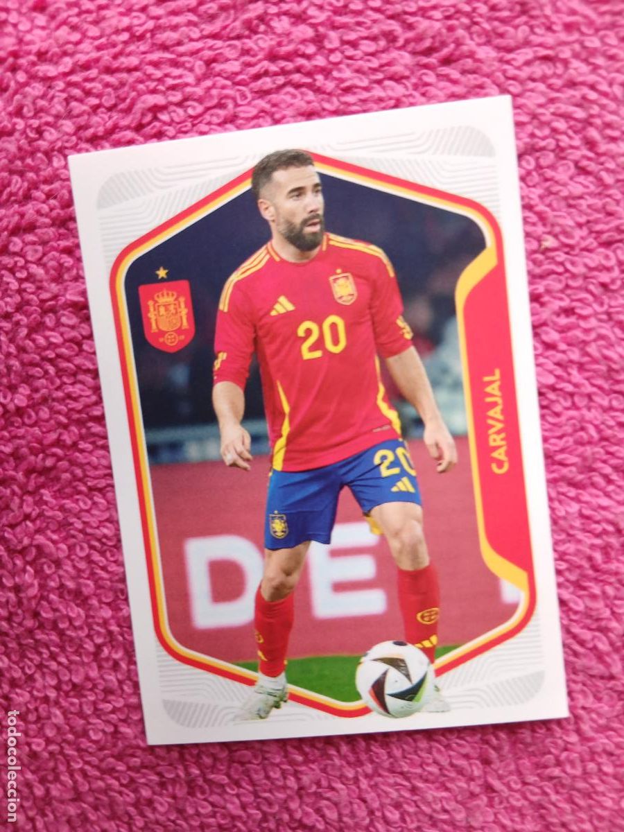 Cromos de f&uacute;tbol: espa&ntilde;a 2026 16 carvajal selecci&oacute;n espa&ntilde;ola panini carrefour family mundial de futbol (A)