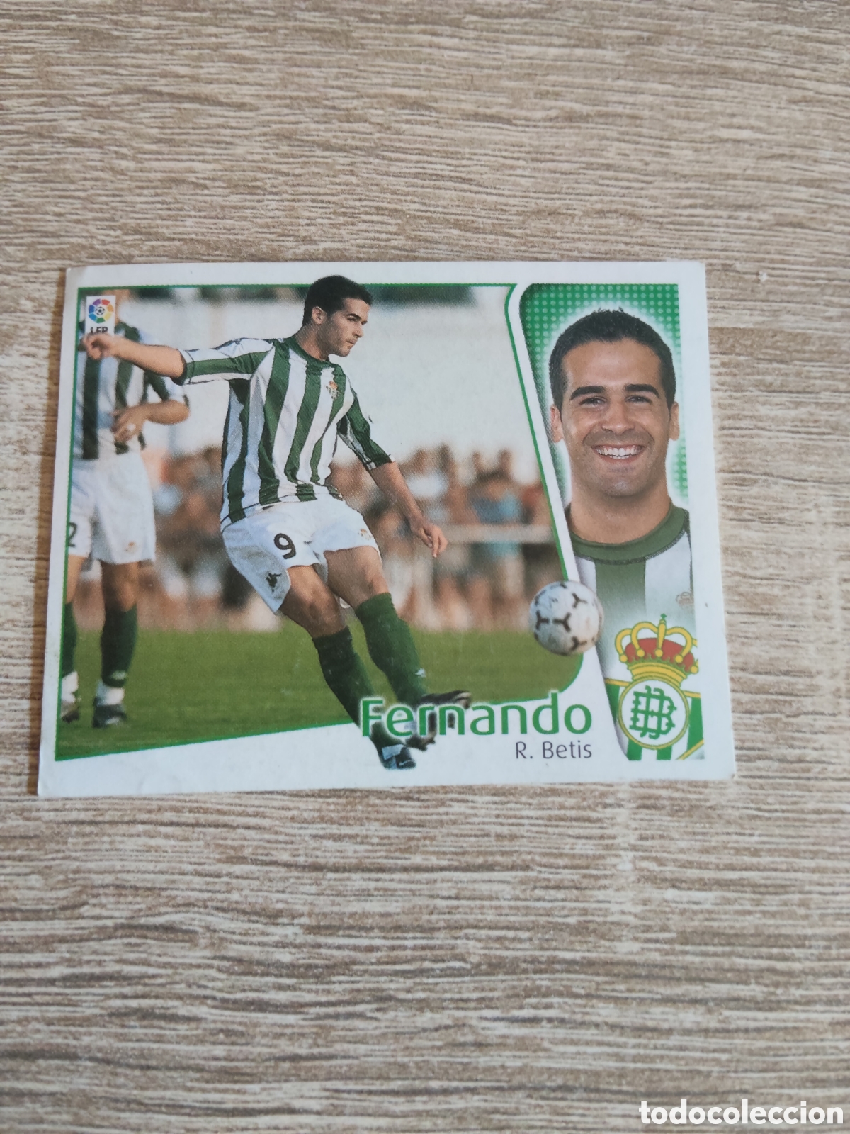 Cromos de f&uacute;tbol: Fernando Real Betis liga 2004 2005 04 05 ediciones este