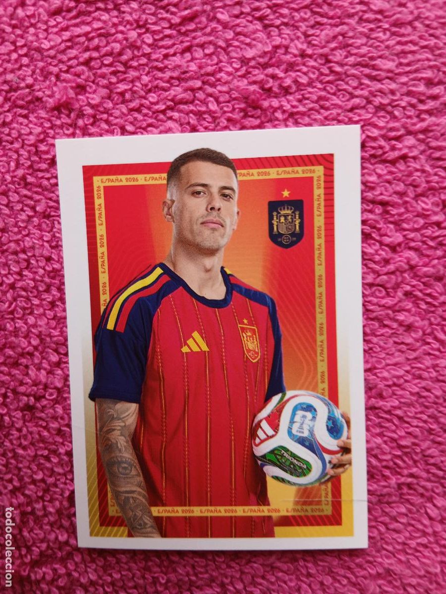 Cromos de f&uacute;tbol: espa&ntilde;a 2026 13 pedro porro selecci&oacute;n espa&ntilde;ola panini carrefour family mundial de futbol (A)