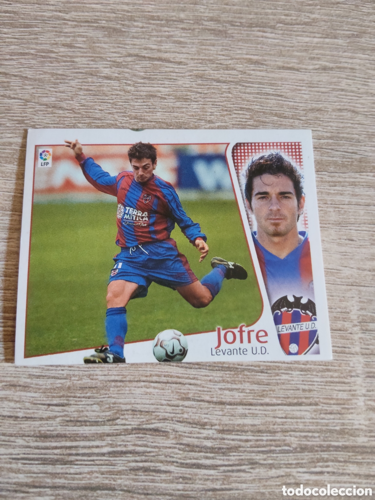 Cromos de f&uacute;tbol: Jofre Levante liga 2004 2005 04 05 ediciones este