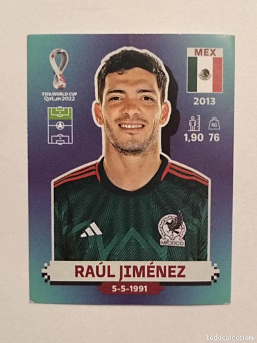 Cromos de f&uacute;tbol: #MEX 19 RAUL JIMENEZ (MEXICO) MUNDIAL QATAR 2022 PANINI