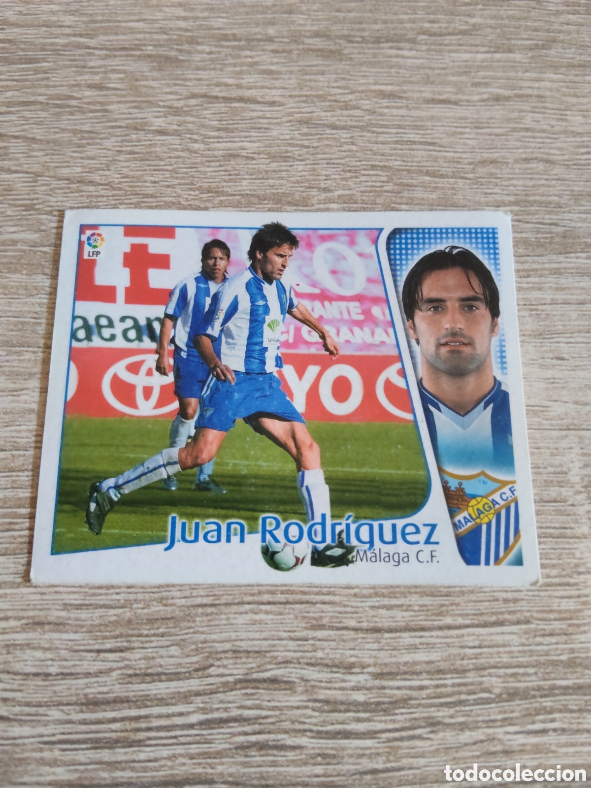 Cromos de f&uacute;tbol: Juan Rodr&iacute;guez M&aacute;laga liga 2004 2005 04 05 ediciones este