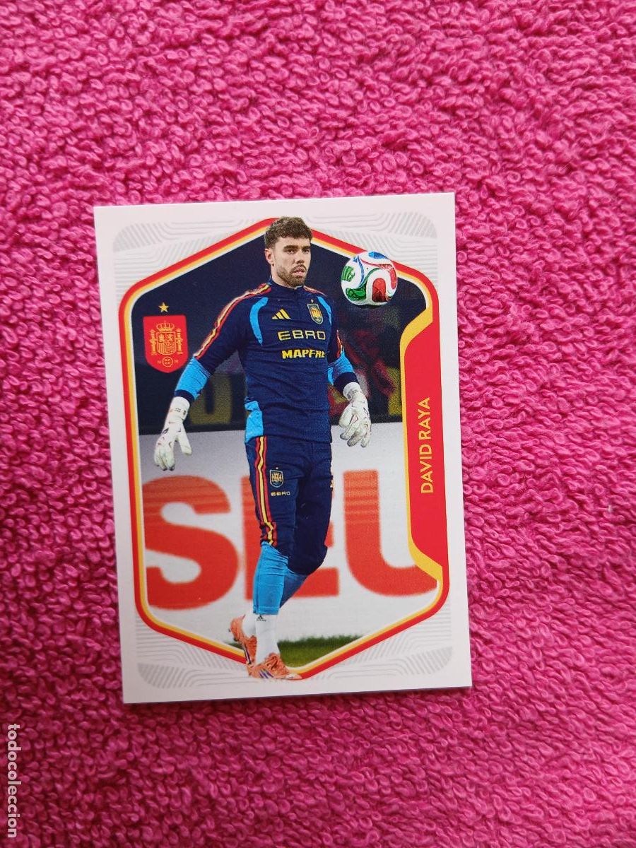Cromos de f&uacute;tbol: espa&ntilde;a 2026 11 david raya selecci&oacute;n espa&ntilde;ola panini carrefour family mundial de futbol (A)