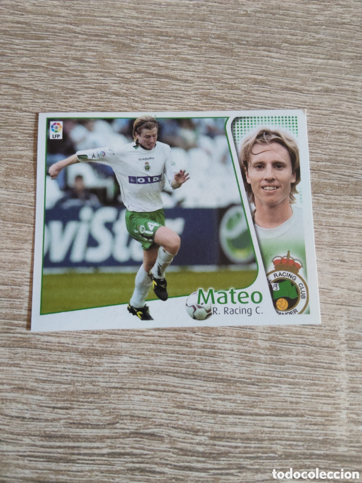 Cromos de f&uacute;tbol: Mateo Racing de Santander liga 2004 2005 04 05 ediciones este