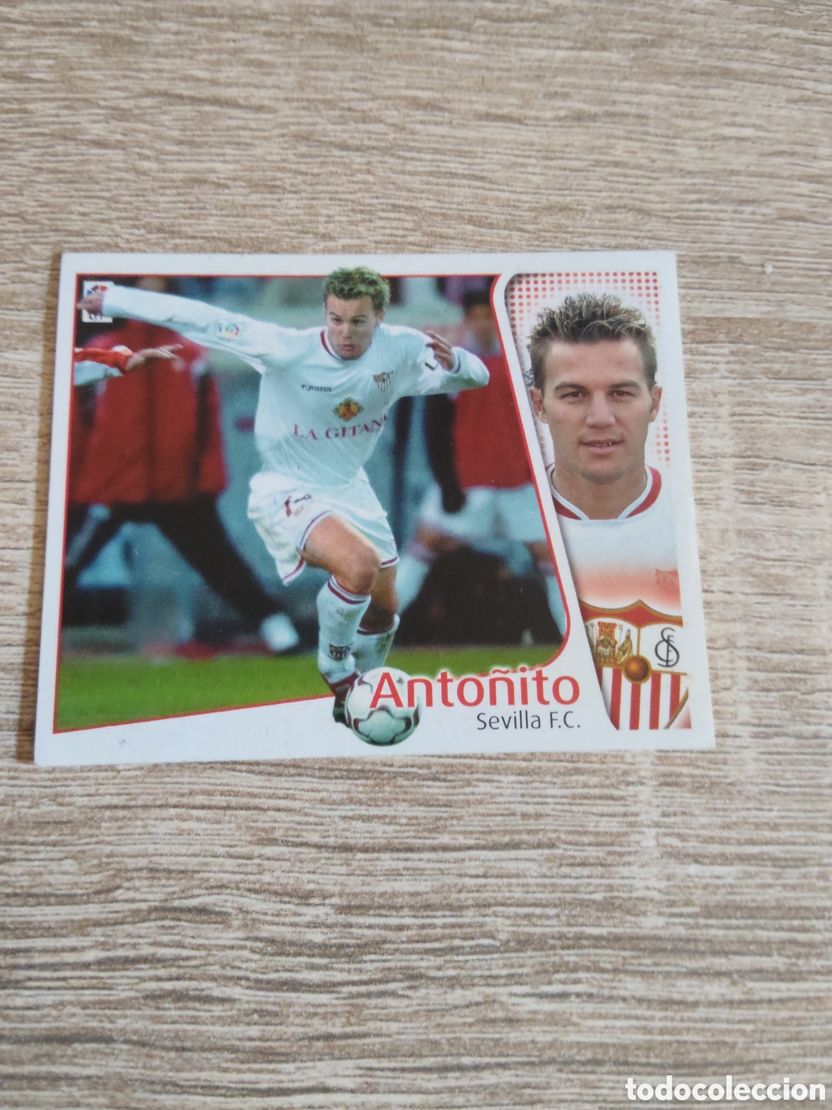 Cromos de f&uacute;tbol: Anto&ntilde;ito Sevilla liga 2004 2005 04 05 ediciones este