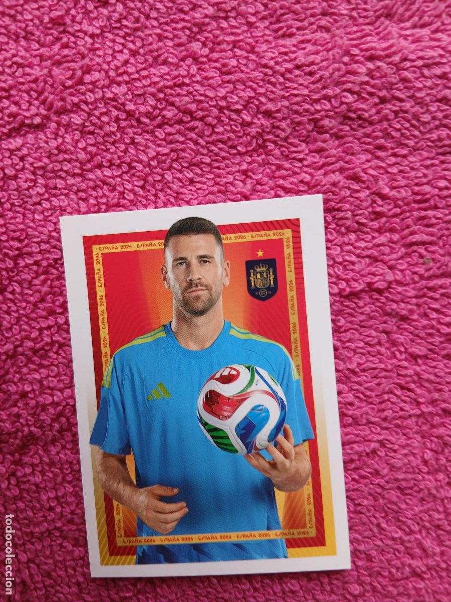 Cromos de f&uacute;tbol: espa&ntilde;a 2026 9 unai sim&oacute;n selecci&oacute;n espa&ntilde;ola panini carrefour family mundial de futbol (A)