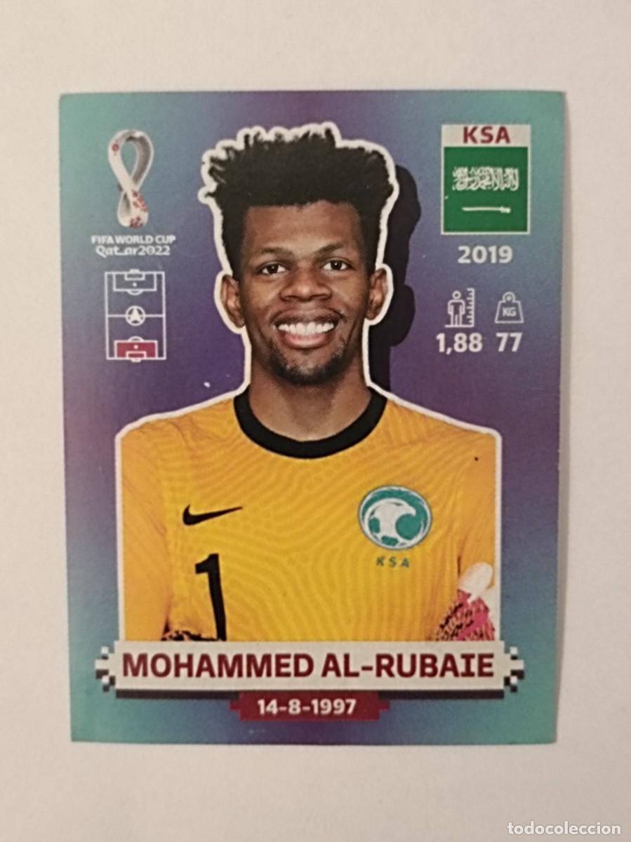 Cromos de f&uacute;tbol: #KSA 4 MOHAMMED AL-RUBAIE (ARABIA SAUDI) MUNDIAL QATAR 2022 PANINI