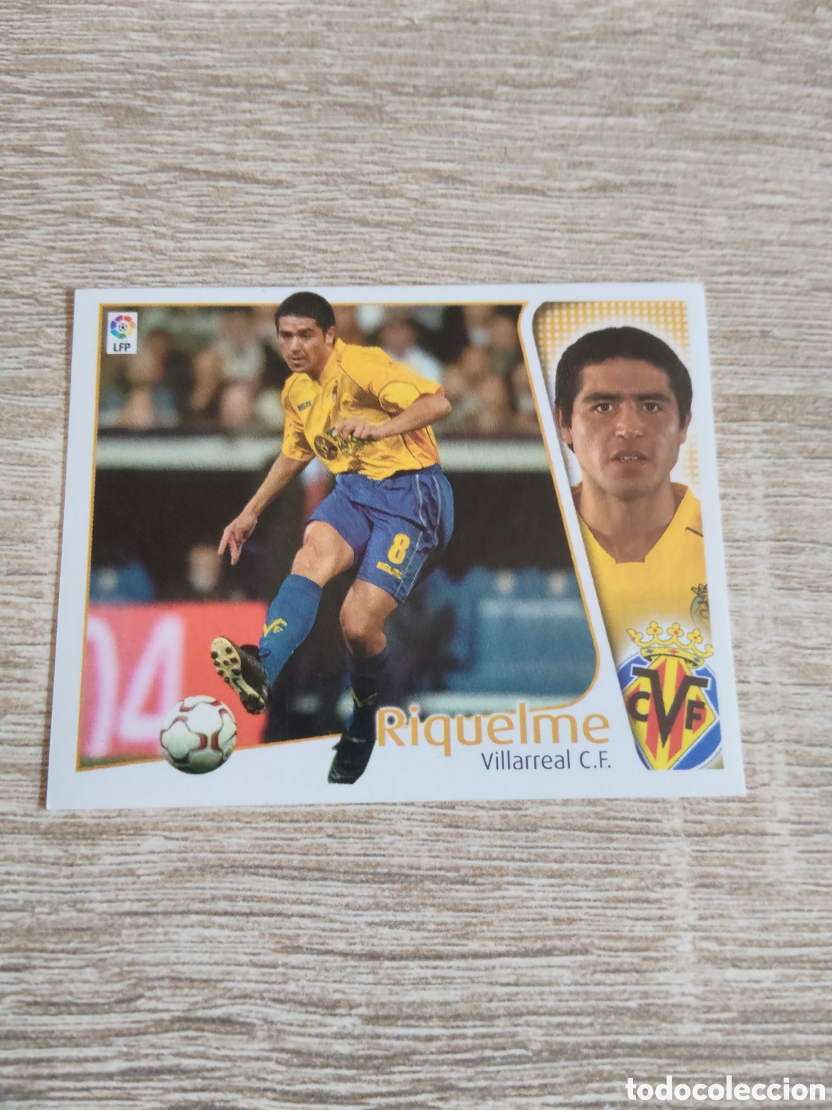 Cromos de f&uacute;tbol: Riquelme Villarreal liga 2004 2005 04 05 ediciones este