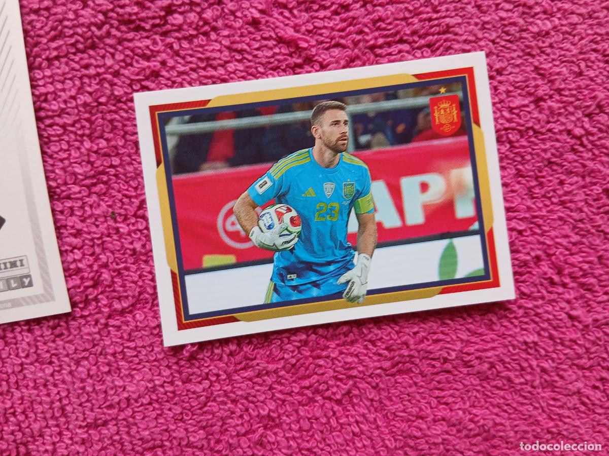 Football Stickers: espa&ntilde;a 2026 6 unai sim&oacute;n selecci&oacute;n espa&ntilde;ola panini carrefour family mundial de futbol (A)